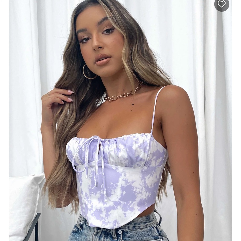 White Fox Boutique String them along bustier